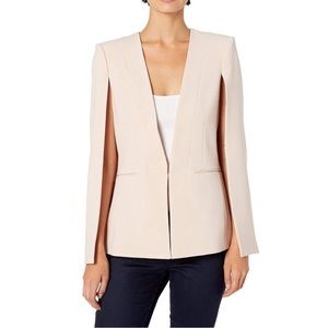 BCBG MAXAZRIA Pink Cape Blazer - size M